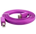 Cable IMPRIMANTE USB AMBALAGE TRANSP  28A WG+24AWG 1.5M   